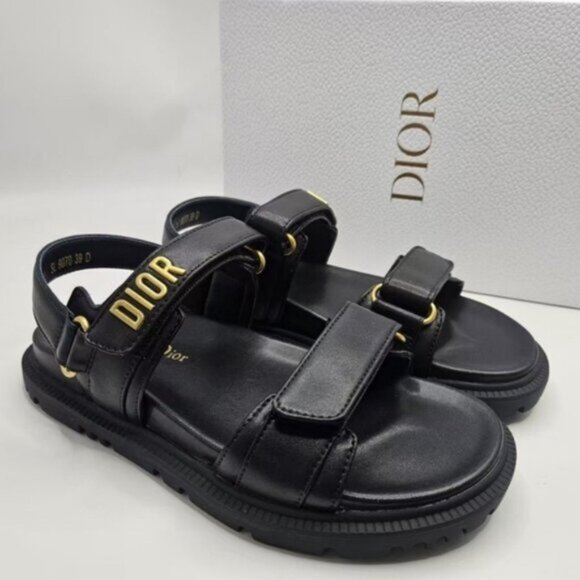 Dior Classic Black Sandals – Women's 39 EU - Picture 1 of 6